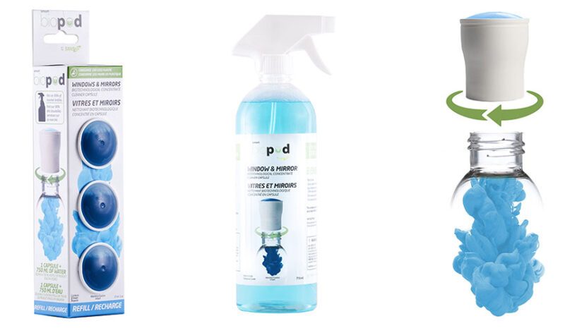 Sanszo Smart Biopods - produits de nettoyage écologique