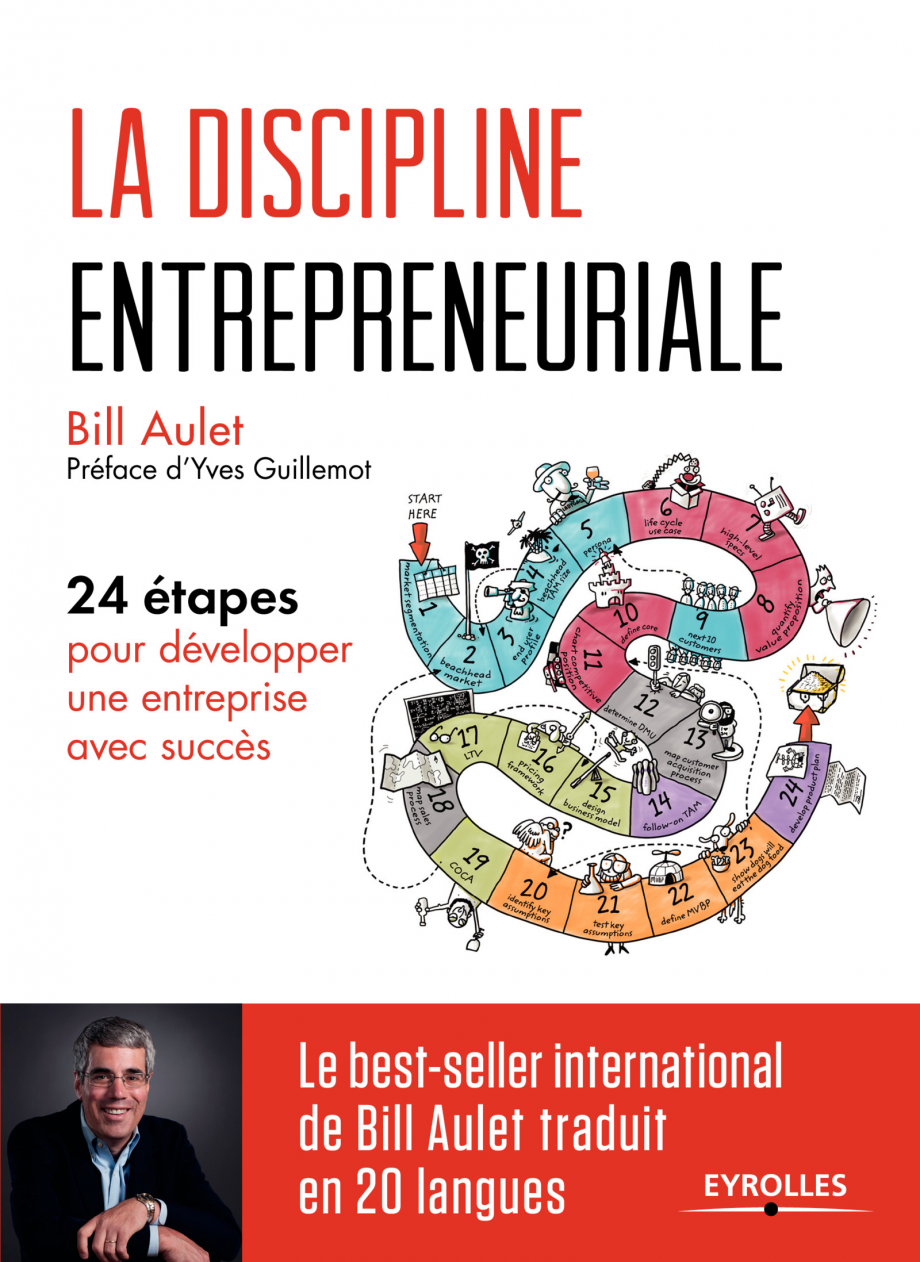 Couverture du livre la discipline entrepreneuriale de Bill Aulet